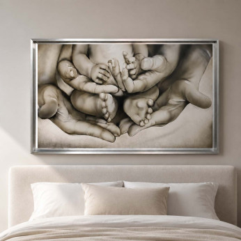 Art Maiora Capezzale capoletto moderno dipinti a mano su tela Infinito 110x65