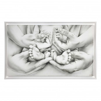 Art Maiora Capezzale capoletto moderno dipinti a mano su tela Infinito 110x65 