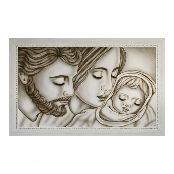 Art Maiora Capezzale moderno dipinto a mano su tela di cotone Tenerezza 110x65