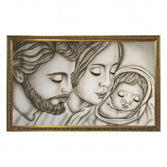 Art Maiora Capezzale moderno dipinto a mano su tela di cotone Tenerezza 110x65