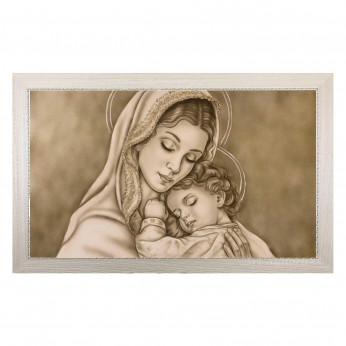Art Maiora Capoletto moderno dipinto a mano per camera da letto Luce Materna 110x65