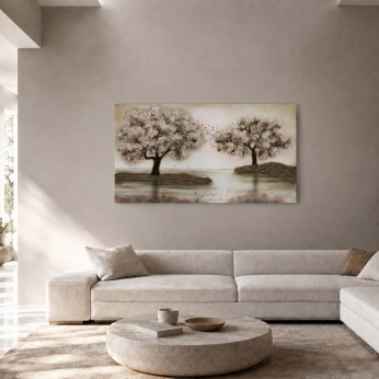 Art Maiora Quadro a tema natura dipinto a mano su tela Soffio 150x100