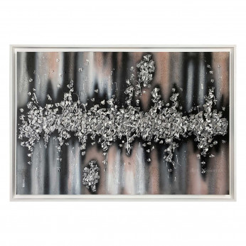 Art Maiora Quadro astratto dipinto a mano su tela Battito 120x80