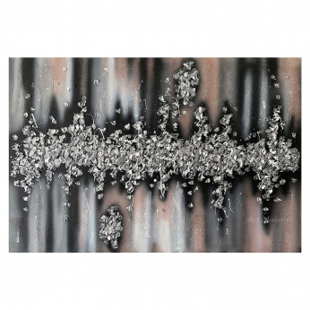 Art Maiora Quadro astratto dipinto a mano su tela Battito 150x100