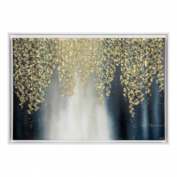 Art Maiora Quadro astratto dipinto a mano su tela Galassia 150x80