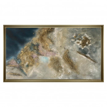 Art Maiora Quadro astratto dipinto a mano su tela Orizzonte Sospeso 120x80