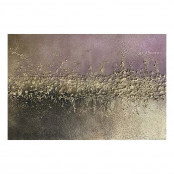 Art Maiora Quadro astratto moderno dipinto a mano su tela in cotone "La Vie en Rose" 120x80