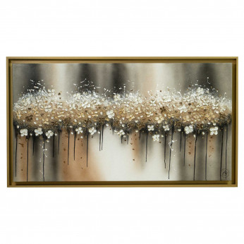 Art Maiora Quadro astratto moderno dipinto su tela Fiori in Libertà 130x70