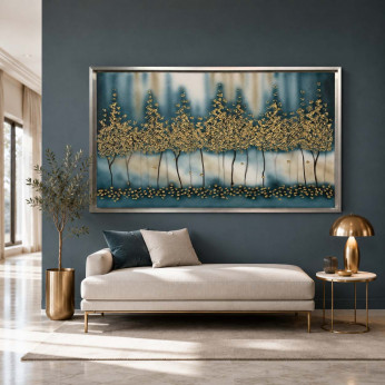 Art Maiora Quadro astratto su tela di cotone Notte Romantica 120x80