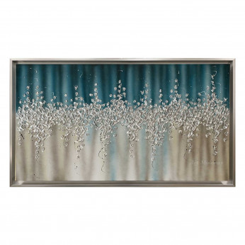 Art Maiora Quadro astratto su tela dipinto a mano Comete 130x70