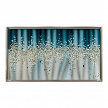 Art Maiora Quadro astratto su tela dipinto a mano Comete 130x70