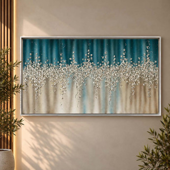 Art Maiora Quadro astratto su tela dipinto a mano Comete 150x100