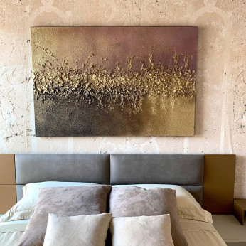 Art Maiora Quadro astratto su tela La Vie en Rose 150x100
