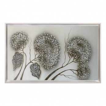 Art Maiora Quadro con fiori su tela Ortensie 110x65 