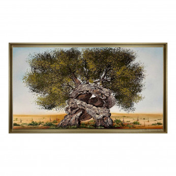 Art Maiora Quadro con paesaggio acrilico su tela Doppia Anima 120x80