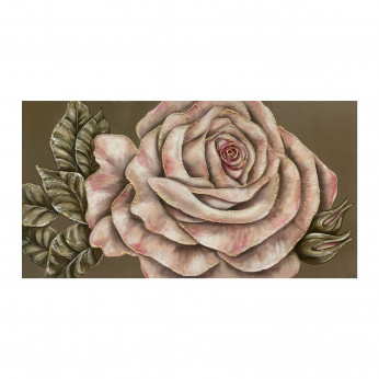 Art Maiora Quadro con tema floreale dipinto a mano su tela Gelosia 150x100