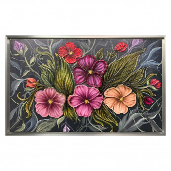 Art Maiora Quadro floreale dipinto su tela Pink Palette 120x80