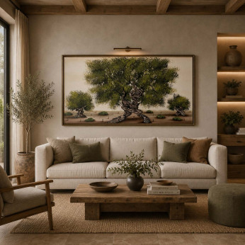 Art Maiora Quadro moderno a tema paesaggistico naturale Tramonti Romantici 150x80