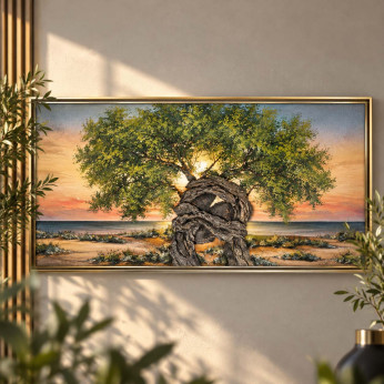 Art Maiora Quadro moderno acrilico su tela Luce di Puglia 150x80