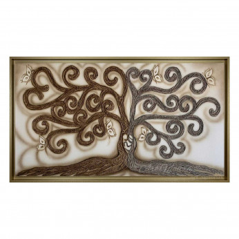 Art Maiora Quadro moderno dipinto a mano Albero della Vita 150x100