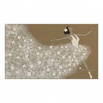 Art Maiora Quadro moderno dipinto a mano su tela Ballerina 150x100
