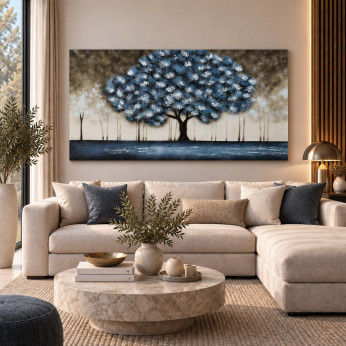 Art Maiora Quadro moderno su tela con paesaggio Incanto 130x70