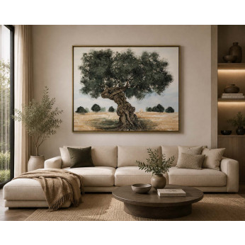 Art Maiora Quadro paesaggio rurale dipinto a mano Terra Mia 120x80