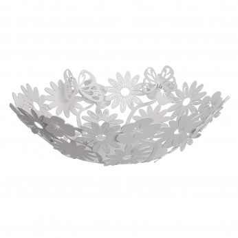 Arti e Mestieri Centro tavola grande in metallo dal design moderno ed elegante Margherite