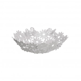 Arti e Mestieri Centro tavola piccolo in metallo dal design moderno ed elegante Margherite