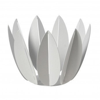 Arti e Mestieri Fruttiera in metallo dal design moderno ed elegante Ficus