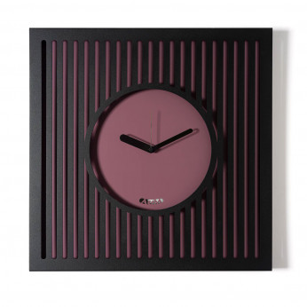 Arti e Mestieri Orologio da parete moderno in metallo con quadrante circolare cornice traforata Tiffany