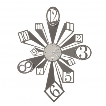 Arti e Mestieri Orologio da parete in metallo dal design moderno Slang
