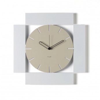 Arti e Mestieri Orologio da parete minimalista in metallo dal design moderno Radical