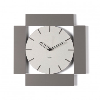 Arti e Mestieri Orologio da parete minimalista in metallo dal design moderno Radical