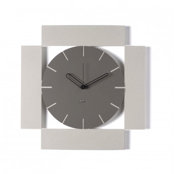 Arti e Mestieri Orologio da parete minimalista in metallo dal design moderno Radical