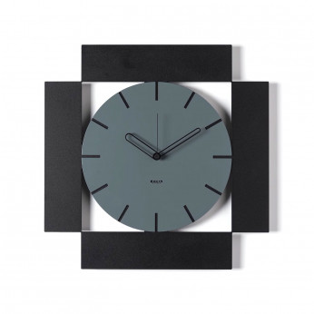 Arti e Mestieri Orologio da parete minimalista in metallo dal design moderno Radical