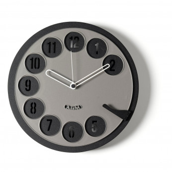 Arti e Mestieri Orologio da parete rotondo dal design vintage con numeri in rilievo Call Me