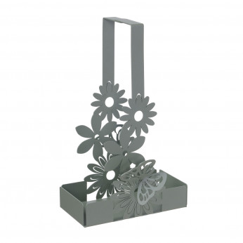Arti e Mestieri Porta bicchieri in metallo dal design moderno ed elegante Margherite