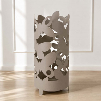 Arti e Mestieri Porta ombrelli dal design originale in metallo Butterfly