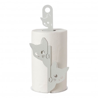Arti e Mestieri Porta rotoli da cucina con struttura in metallo dal design moderno Silvestro