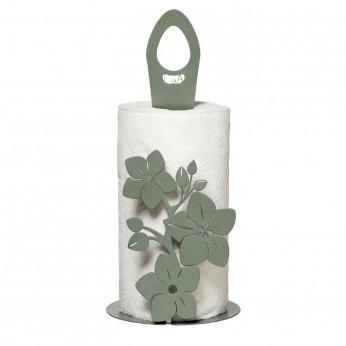 Arti e Mestieri Porta rotoli da tavola con decorazioni floreali Fior di Loto
