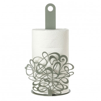 Arti e Mestieri Porta scottex in metallo di design Scarabocchio