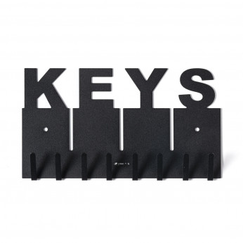 Arti e Mestieri Portachiavi da parete di design in metallo Keys