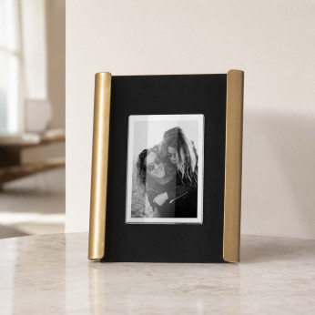 Arti e Mestieri Portafoto da tavolo dal design moderno con cornice in metallo Angel