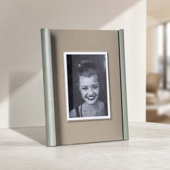 Arti e Mestieri Portafoto da tavolo dal design moderno con cornice in metallo Angel