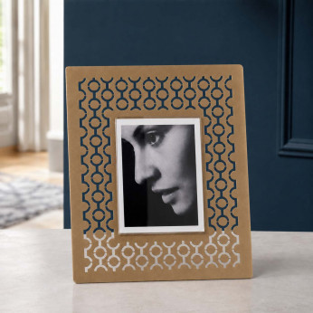 Arti e Mestieri Portafoto da tavolo dal design moderno con cornice in metallo Mayfair