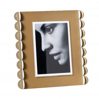 Arti e Mestieri Portafoto da tavolo dal design moderno con cornice in metallo Volans