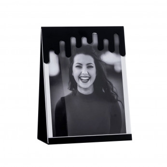 Arti e Mestieri Portafoto da tavolo moderno con cornice in metallo Vernissage