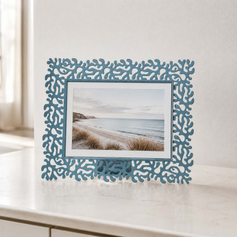 Arti e Mestieri Portafoto grande orizzontale dal design moderno ed elegante Corallo