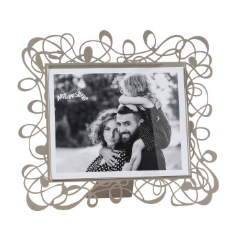 Arti e Mestieri Portafoto maxi orizzontale dal design moderno ed elegante Scarabocchio